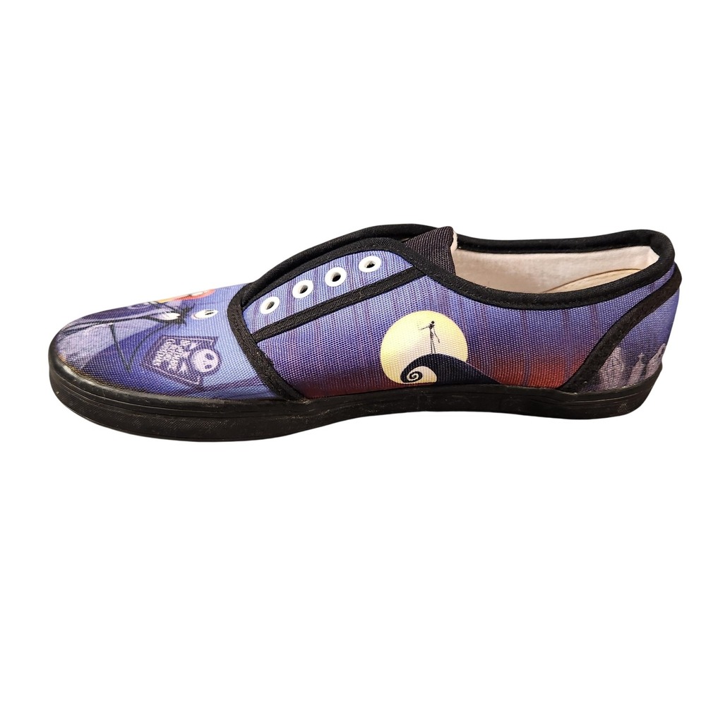 Disney Bradford Exchange Nightmare Before Christmas Shoes Womens Size 8 Canvas‎